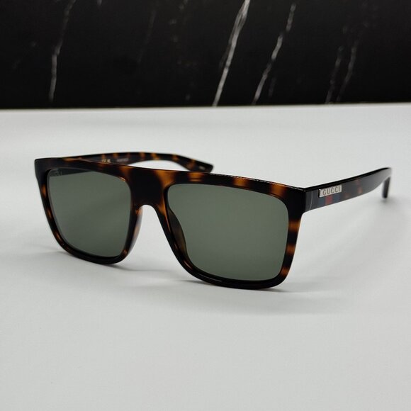 NEW GUCCI SUNGLASSES GG0748S 003 HAVANA EYEWEAR - Picture 2 of 10